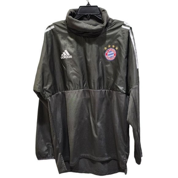2017-18 Bayern Munich adidas Champions League Hybrid Training Top sz L Jerseys - Picture 1 of 16